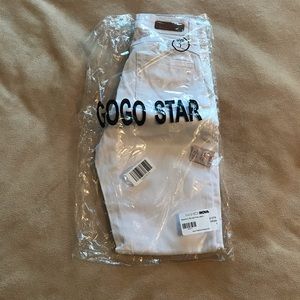 BRAND NEW fashion nova white jeans